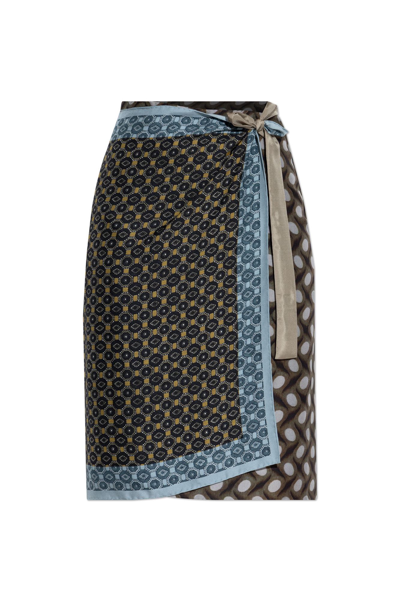 新品DRIES VAN NOTEN SCRANTON SKIRT 38新品 Dries Van Noten // Yellow & Multicolour Sequin Skirt – VSP Consignment